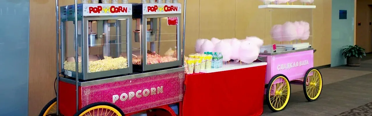 Popcorn ve Pamuk Şeker